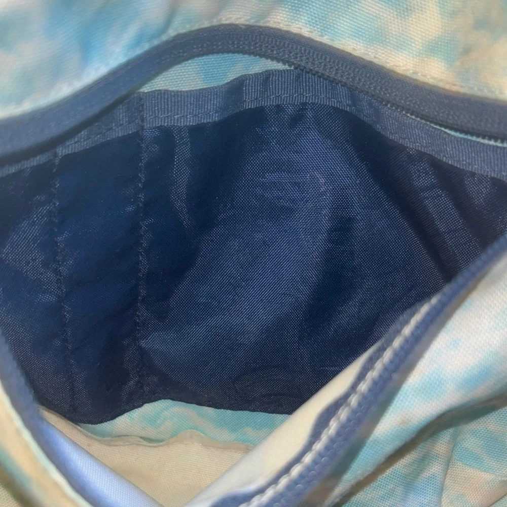 Jansport Light Blue Tie-Dye Backpack for Men